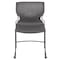 Flash Furniture Gray Plastic Stack Chair RUT-438-GY-GG - alternate 4